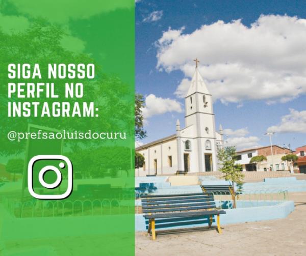 Siga nosso perfil no Instagram e fique por dentro das ações da Prefeitura!
