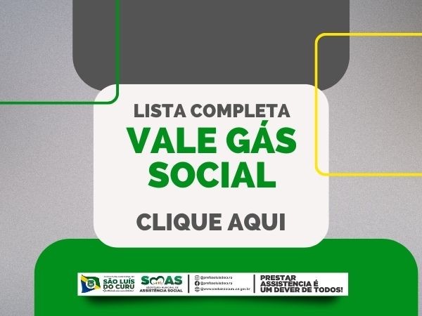 VALE GÁS SOCIAL