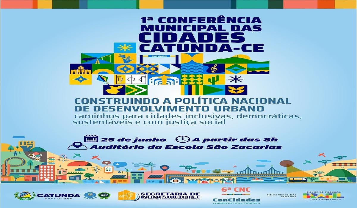 1ª CONFERÊNCIA MUNICIPAL DAS CIDADES - CATUNDA CE