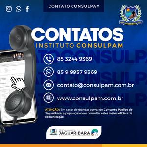 Contatos para informações sobre o Concurso Público Municipal