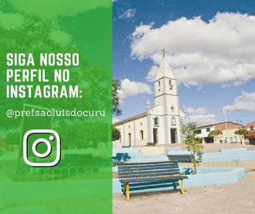Siga nosso perfil no Instagram e fique por dentro das ações da Prefeitura!