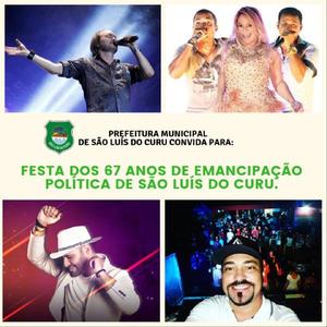 A Prefeitura Municipal de São Luís do Curu, através da Exma Prefeita Carol Ramalho, convida a todos os Curuenses para prestigiarem as festividades de