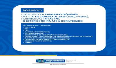 RECADASTRAMENTO DOS SERVIDORES EFETIVOS